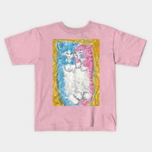 Cute kittens cat Kids T-Shirt